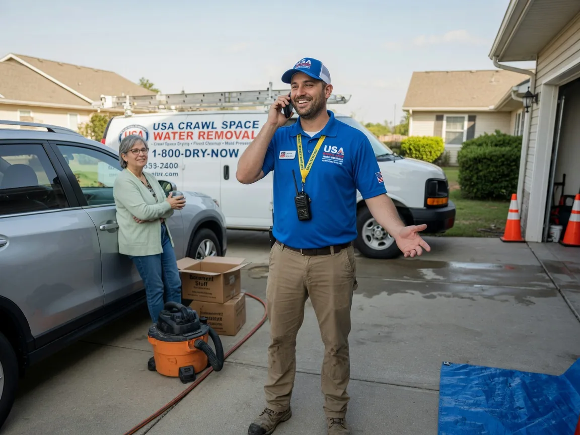 Crawl Space Water Removal Greenbrier, AR FAQs